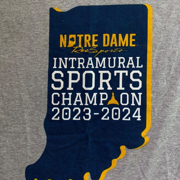 Notre Dame Sports Champion Indiana tee - Picture 2 of 7